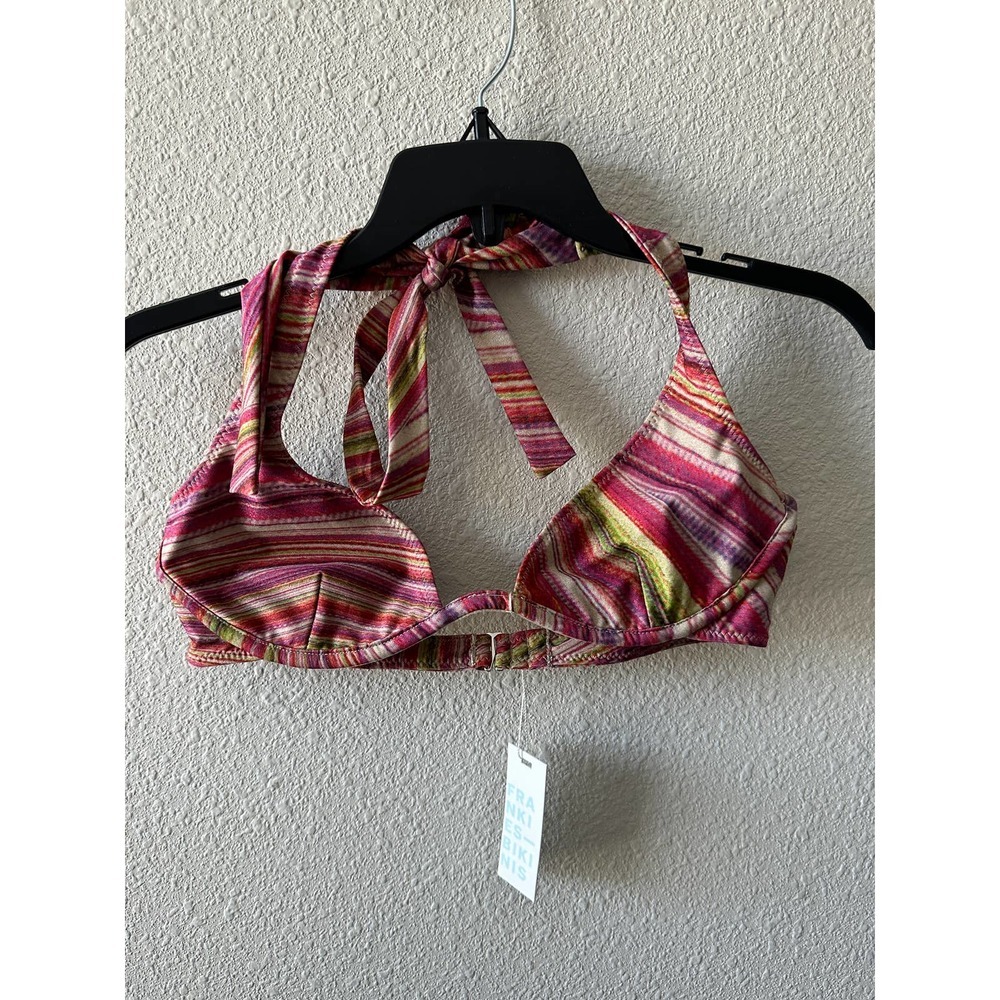 Frankies Bikinis Stardust Printed Underwire Bikini Top - Picture 9 of 13